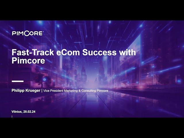 Fast-track eCommerce Success with Pimcore | E-Com Talks with NFQ