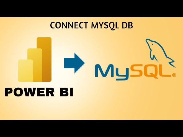 Connect MySql database from Power BI