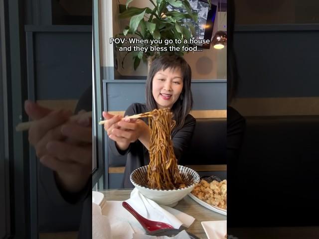 POV: WHEN THEY BLESS THE FOOD... #shorts #viral #mukbang