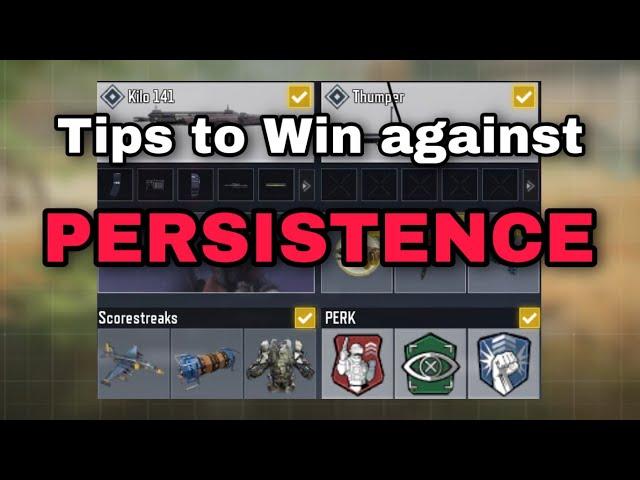 These TIPS Will Help You Win Against PERSISTENCE Users