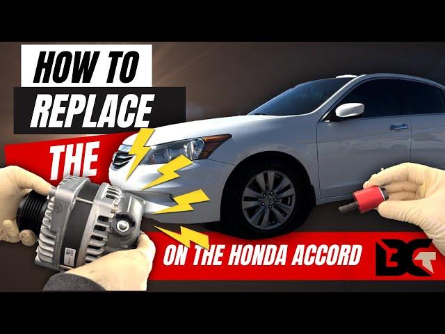 How to Replace the Honda Accord 3.5L Alternator - Tips & Tricks.