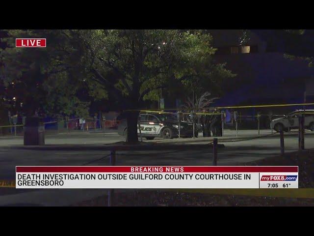 Greensboro police launch death investigation at Guilford County Courthouse