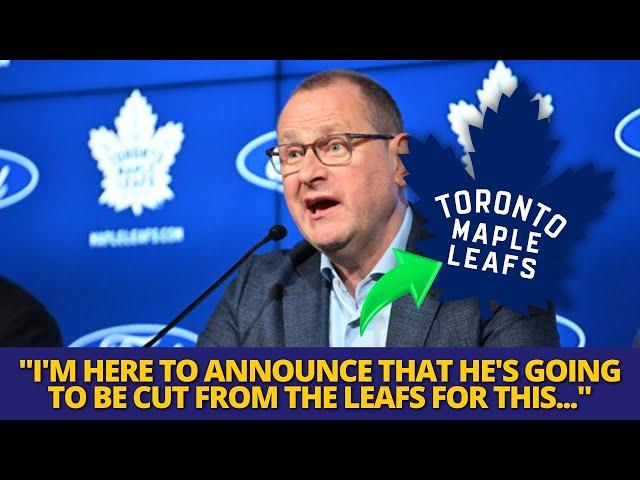 NOW! STAR LEAVING THE TEAM! REASON REVEALED! LOOK AT THIS! MAPLE LEAFS NEWS