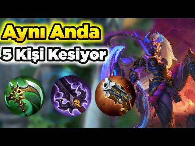 5 Kişi Aynı Anda Kesen Hanabi Mobile Legends