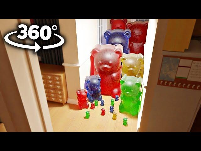 360° GUMMY BEARS IN YOUR HOUSE! VR