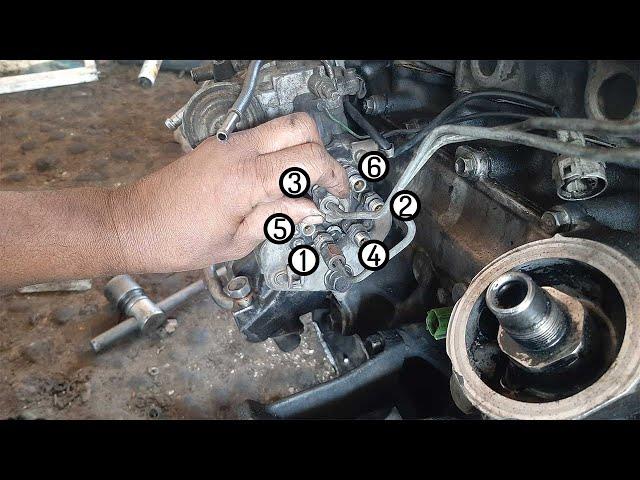 1HZ Engine diesel  Fuel Injection Tube