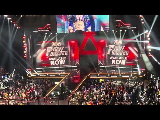 Collision opening + pyro live - AEW Collision 10/28/2023