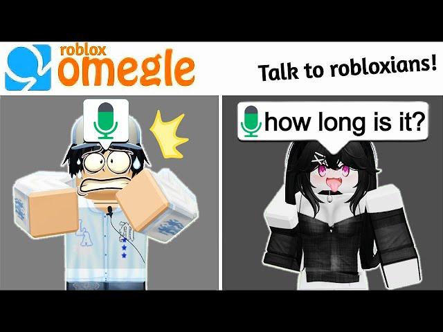 Roblox OMEGLE VOICE CHAT But It's Very SUS...