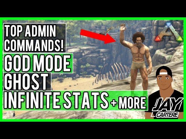 Ark Survival Evolved PS4 Tutorial - How To Use Admin Commands - Top Admin Commands You Need!