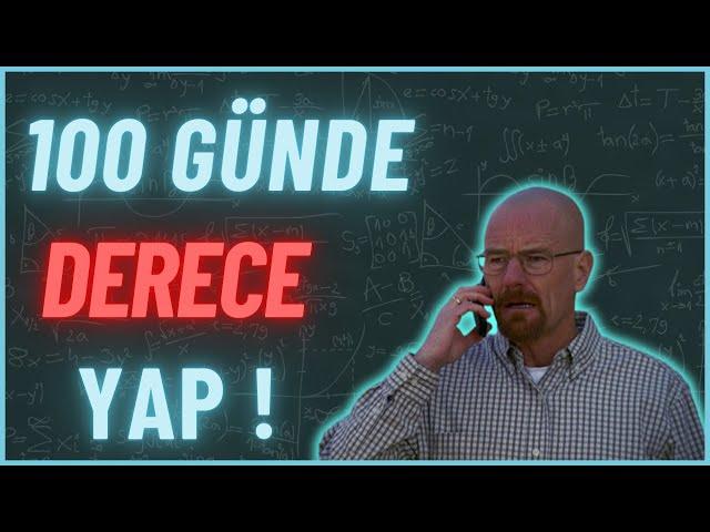 100 GÜNDE YKS'DE DERECE YAPILIR MI? #yks #ilk100