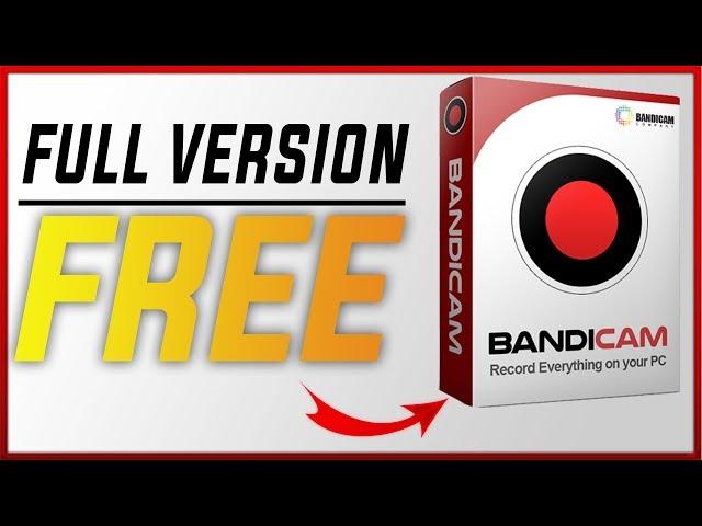 Bandicam full version 2019 Latest Version free download, Record Game Or Screen Without Watermark