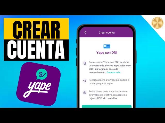 Como CREAR UNA CUENTA de YAPE sin TARJETA | Facil y Rapido |