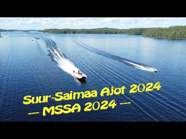Suur-Saimaa Races 13 July 2024 (MSSA 2024). Formerly known as Muistojen Suur-Saimaa Ajot.