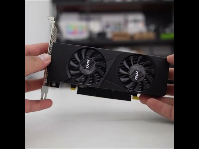 Unboxing MSI RTX 3050 6GB Low profile #shorts