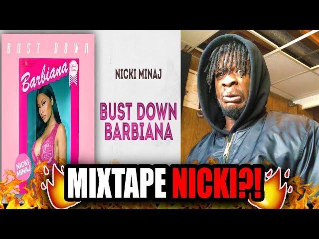 Mixtape Nicki Is BacK? | NICKI MINAJ "Bust Down Barbiana" (OFFICIAL AUDIO) REACTION!