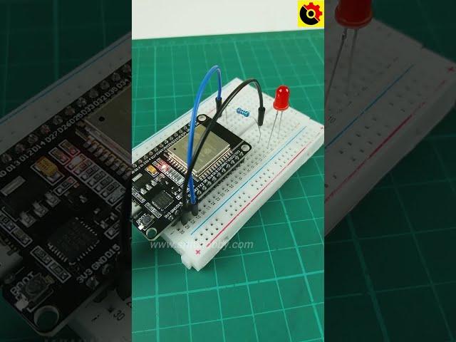 How to blink an LED with ESP32 board