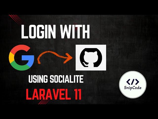 Laravel GitHub Login with Socialite: Step-by-Step Integration Guide | Socialite | Laravel 11