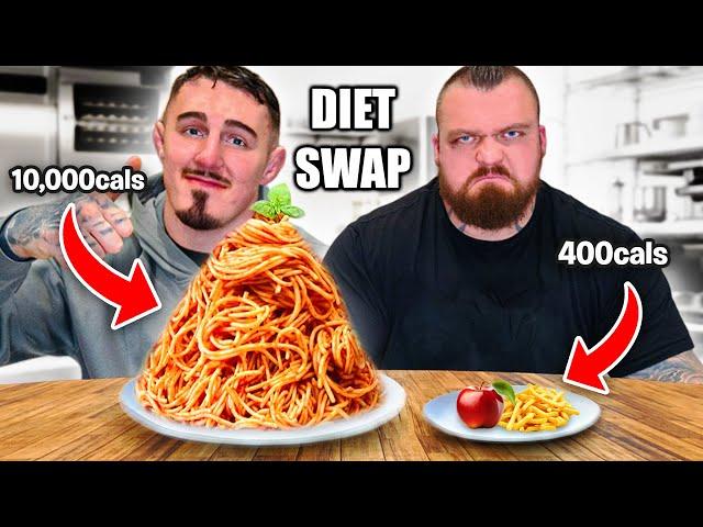 Swapping Diets With a UFC CHAMPION!!! Ft. Tom Aspinall  | Eddie Hall