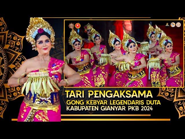 Tari PENGAKSAMA Gong Kebyar Legendaris Duta Kabupaten Gianyar PKB 2024