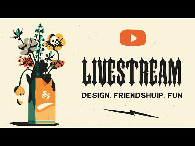  10k Livestream! Design & chill with me (and Justin)