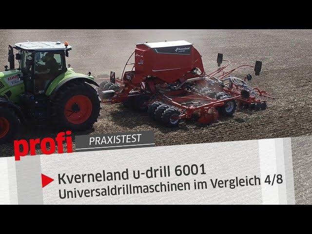 Kverneland u drill 6001 im 6-m-Universaldrillmaschinen im Vergleich (4/8) | profi #Praxistest