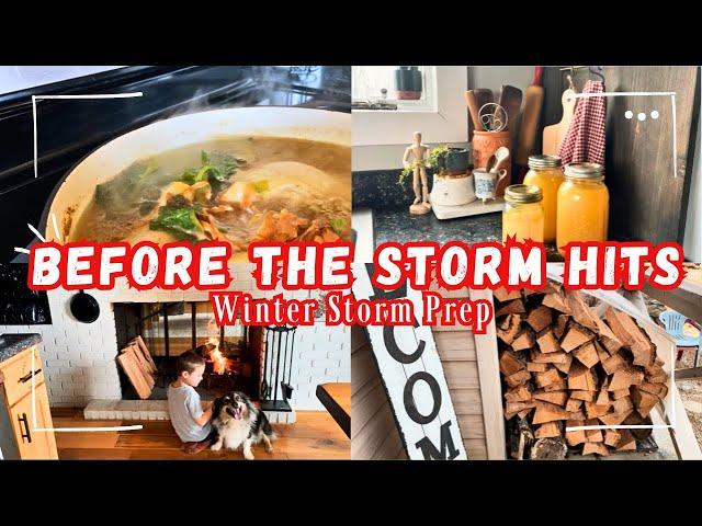 Snow Storm + Winter Weather Prep | On a Budget + Cleaning Motivation + Low Income Homemaking