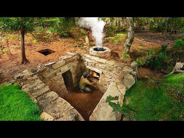 Building SURVIVAL BUNKER like in @minecraft | THE FILM