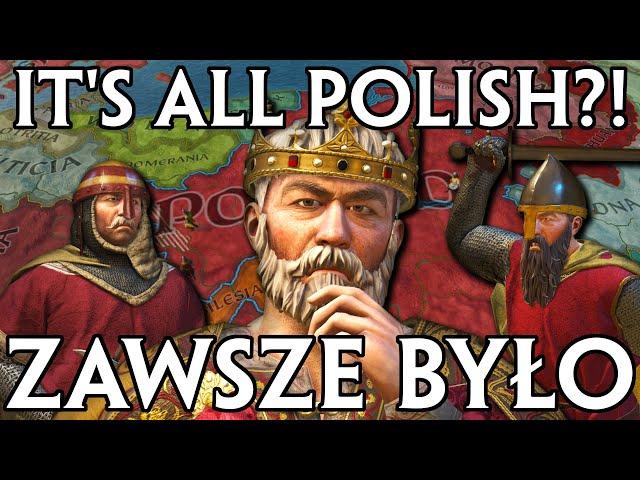 I Created POLAND with the Whole Game IN POLISH in Crusader Kings 3 (I Don't Understand Polish)