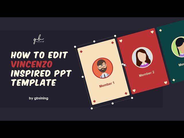 How to edit Vincenzo PPT Template | Creative PowerPoint Ideas