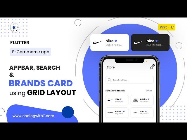 Flutter eCommerce App UI Design | Flutter Grid View | Flutter Nested Scroll View