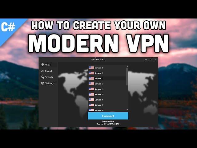 WPF C# How To Create Your Own Modern VPN Tutorial