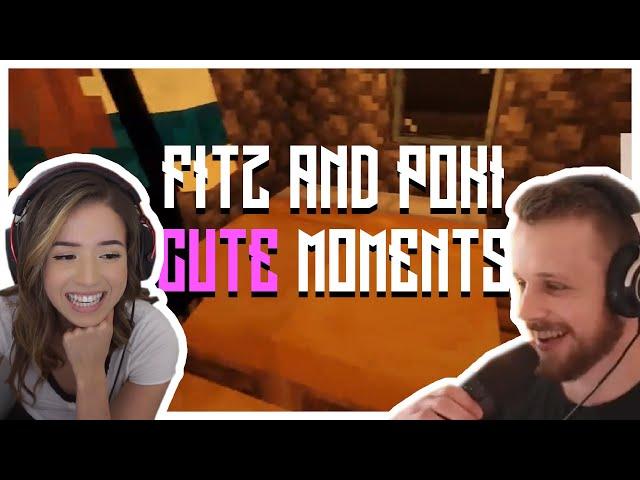 Cute Fitz And Pokimane Moments In Vanilla Minecraft