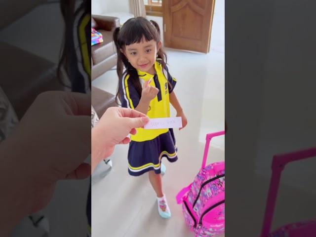 SAMANTHA TANTANGAN ATAS BAWAH SEKOLAH #shorts #short #viral  #viralshorts #viralvideo