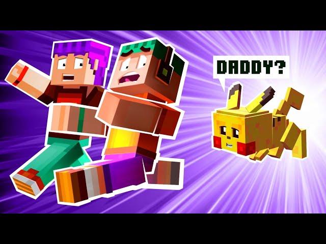 PIKACHU in Minecraft | Cody Becomes a DAD! (Minecraft Animation)