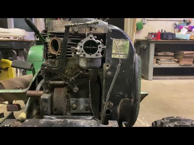 How to adjust the Governor on a Kohler K Series Engine K181 K241 K301 K321 K341