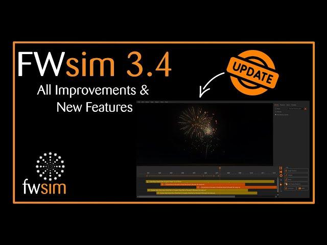 FWsim Fireworks Simulator 3.4 - Dark Mode, New Camera Controls and more