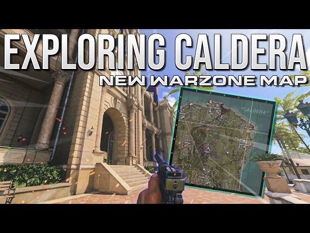 Exploring NEW Warzone Pacific Map Caldera!
