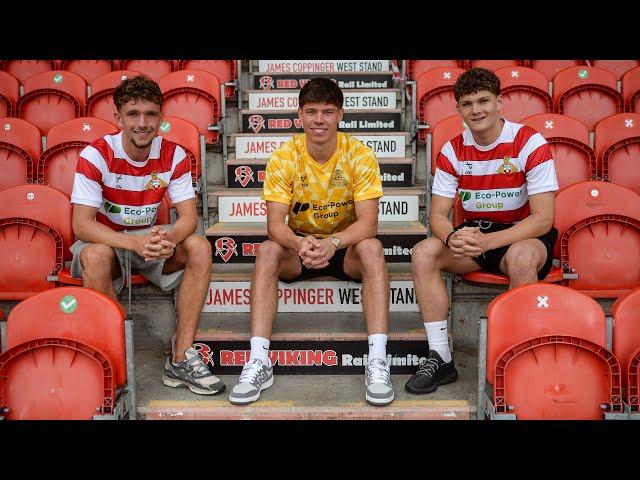 Jake Oram, Freddie Allen & Will Flint sign pro deals for Rovers