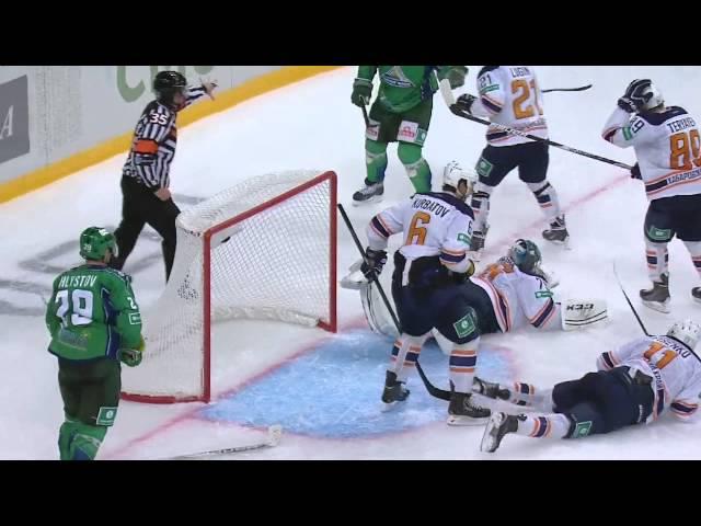 Amur @ Salavat Yulaev 09/08/14 Highlights / Салават Юлаев - Амур 3:5