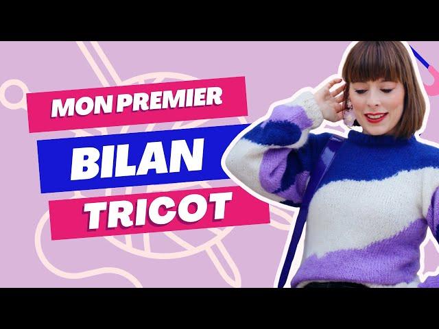 Mon premier Bilan Tricot - Pull Tove, Oslo hat et moufles par Happy as a bee-