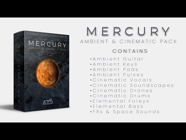 Mercury - Ambient & Cinematic Sample Pack | Ambient Guitars, Piano, Soundscapes & Much More | Demo-1