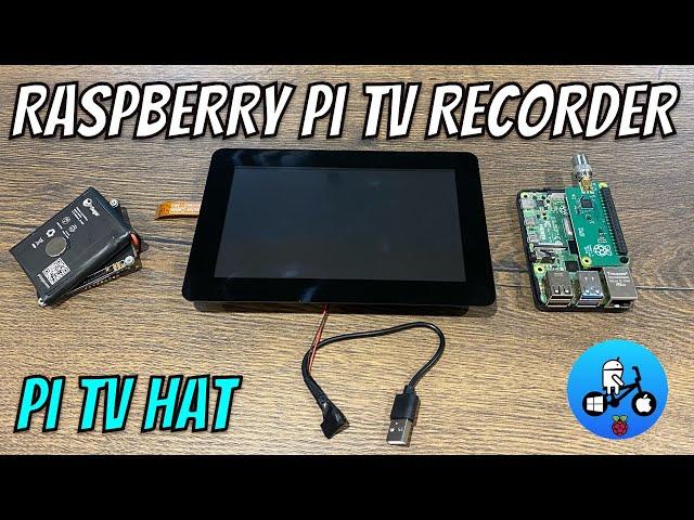 Raspberry Pi portable TV Recorder. Pi TV HAT