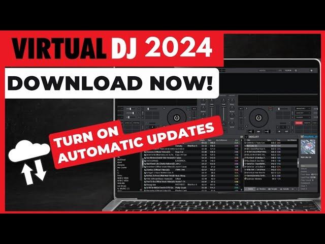 How to Download VIRTUAL DJ 2024 & Enable AUTO UPDATES ( virtual DJ tutorials )