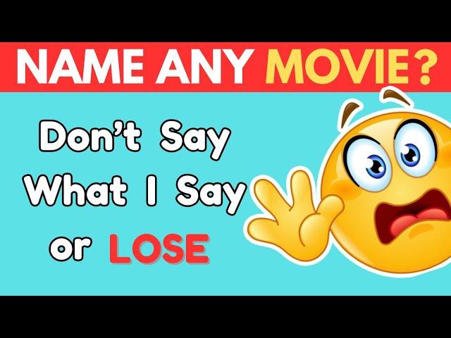 Avoid Saying The Same Thing As Me Challenge | HARD EDITION