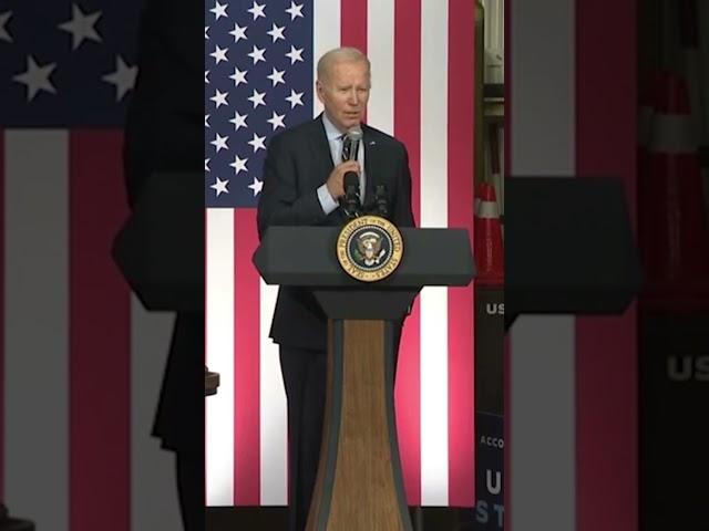 Joe Biden 'we won't default on the debt cause we never did before'