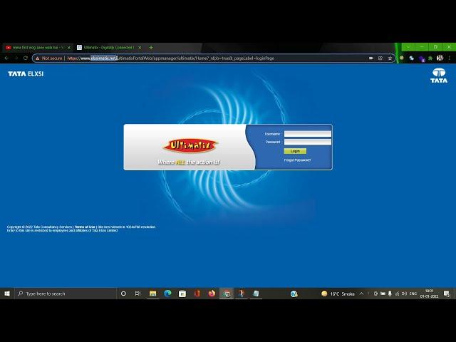 Error on TCS Ultimatix Page || Freshers be aware of frauds || Fill basic details || Aashish Roy