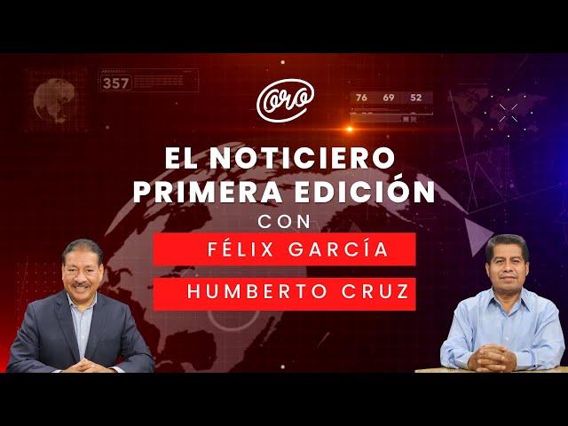 El Noticiero Primera Emisión con Humberto Cruz y Félix García  05-09-2024