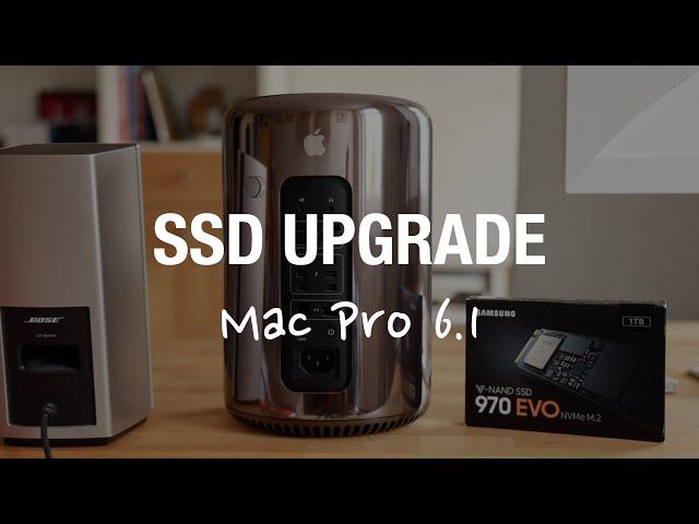 Mac Pro 6.1 Apple NVMe SSD UPGRADE - This is what you should keep in mind! - Part 2