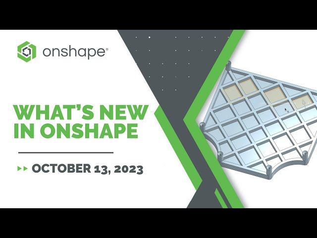 What's New in Onshape (Selection field resizing, hole feature updates, Datum targets, and more)