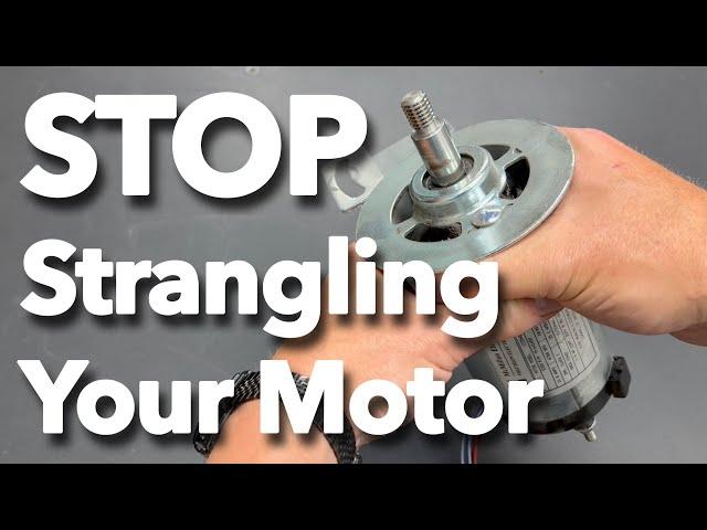 The Wrong Choke will Strangle Your Treadmill Motor